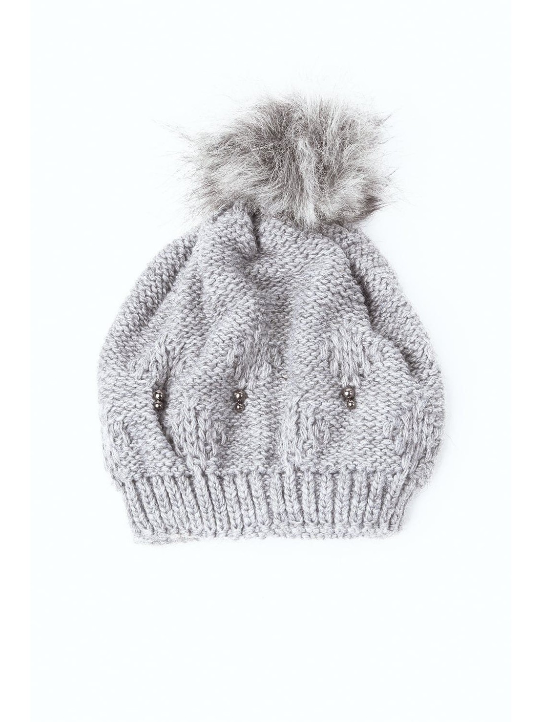 Dunkelgraue Wintermütze C8 – Online-Shop – Boutique